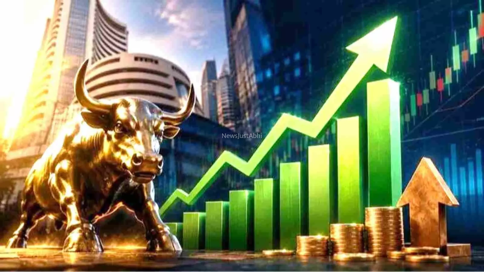 शेयर बाजार में लौटी रौनक, सेंसेक्स 600 अंक उछला और निफ्टी 23,900 के पार|​