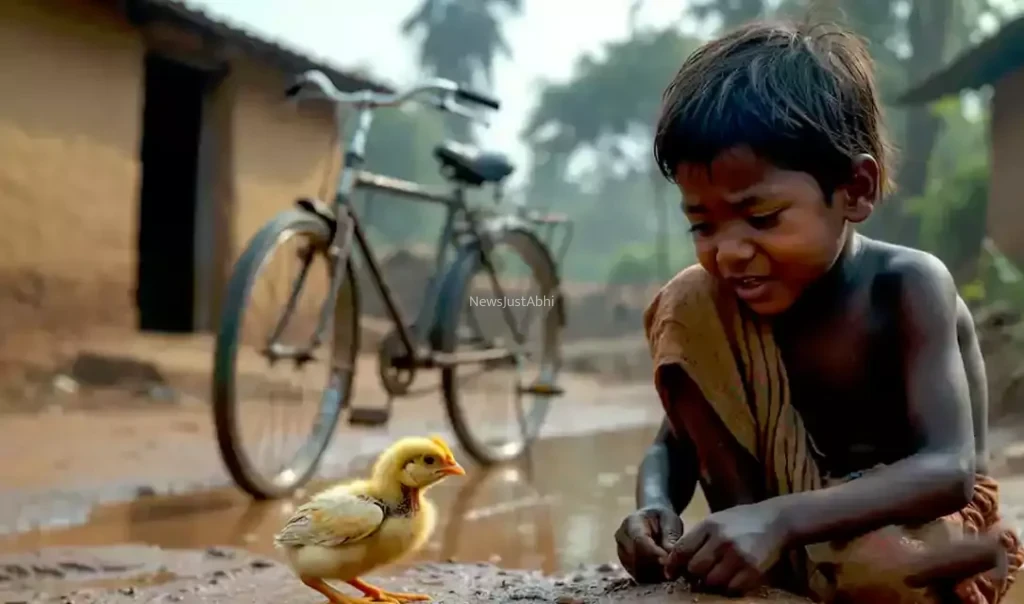 बच्चे ने गलती से चूजे पर चढ़ा दी साइकिल और फिर अस्पताल लेकर पहुंचा, कहा- ‘प्लीज बचा लो इसे