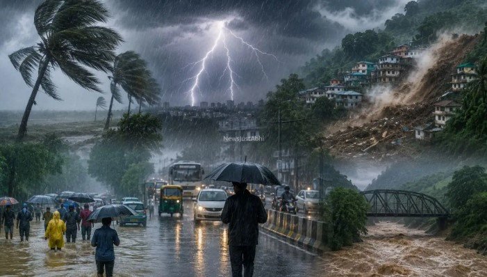 खुशखबरीः देश में मानसून ने पकड़ी रफ्तारः इस तारीख से होगी झमाझम बारिश-भारी अलर्ट​