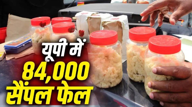 खाने में मिलावट पर बड़ा खुलासा, 5 साल में 1.85 लाख से ज्यादा सैंपल फेल​