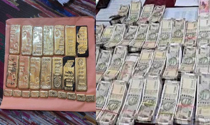 नोटों का पहाड़, 15 किलो सोना और 35 बोरियां, नोट गिनते-गिनते हांफ गईं 5 मशीनें!​