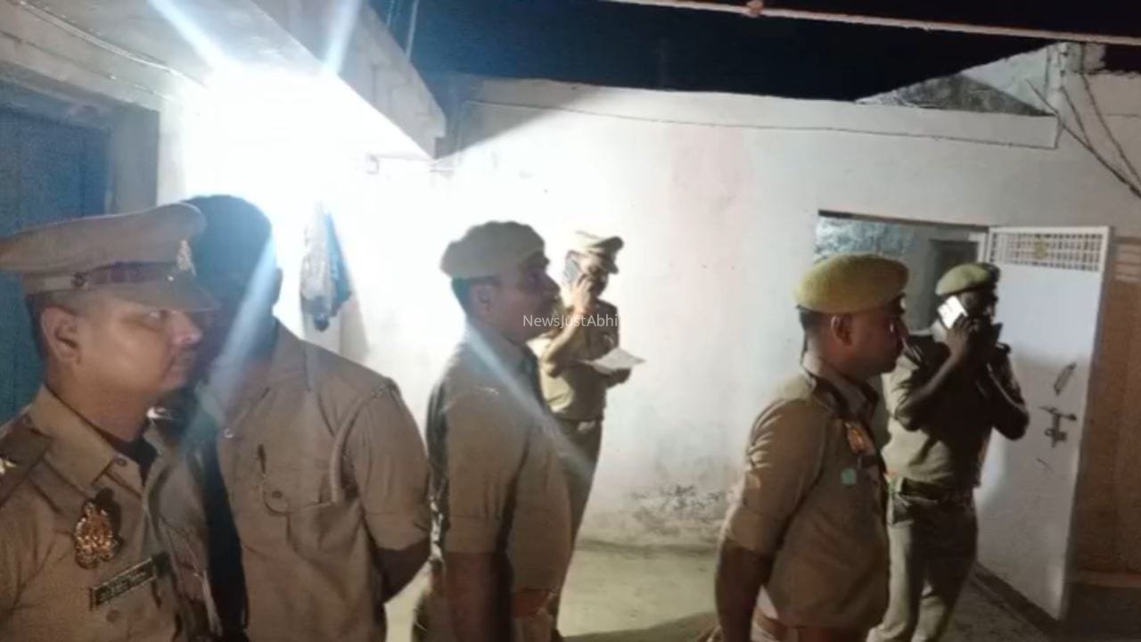 UP के बलरामपुर में एक घर में मिलीं 4 लाशें, सभी को लगी थी गोली; मृतकों में पति-पत्नी और 2 बच्चे