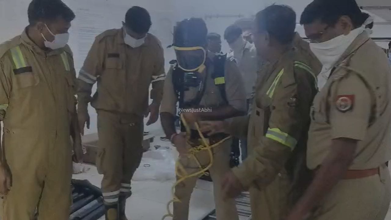 सफाईकर्मी को बचाने उतरा गार्ड, दोनों की मौत… नोएडा की एल्डिको सोसाइटी के STP टैंक में जहरीली गैस बनी काल​