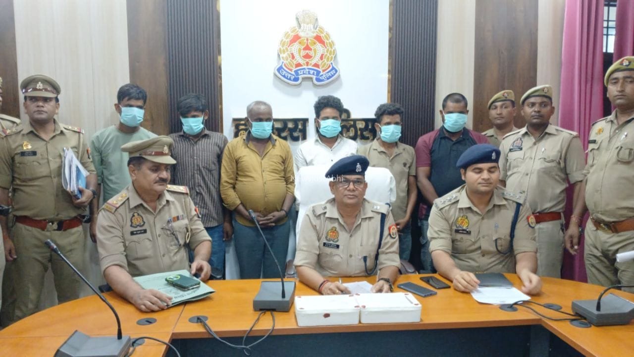 हाथरस में ₹52 लाख की कॉपर चोरी का खुलासा… ट्रक चालक समेत 6 गिरफ्तार, लूट की झूठी कहानी बनाकर पुलिस को किया गुमराह​