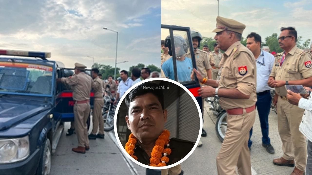 फतेहपुर में ट्रक से टकराई बाइक… हेड कांस्टेबल की मौत, CM की VIP ड्यूटी पर जाते वक्त हुआ हादसा​
