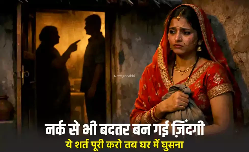 नर्क से भी बदतर बन गई नवविवाहिता की ज़िंदगी, पति और सास ने कहा- ये शर्त पूरी करो तब घर में घुसना