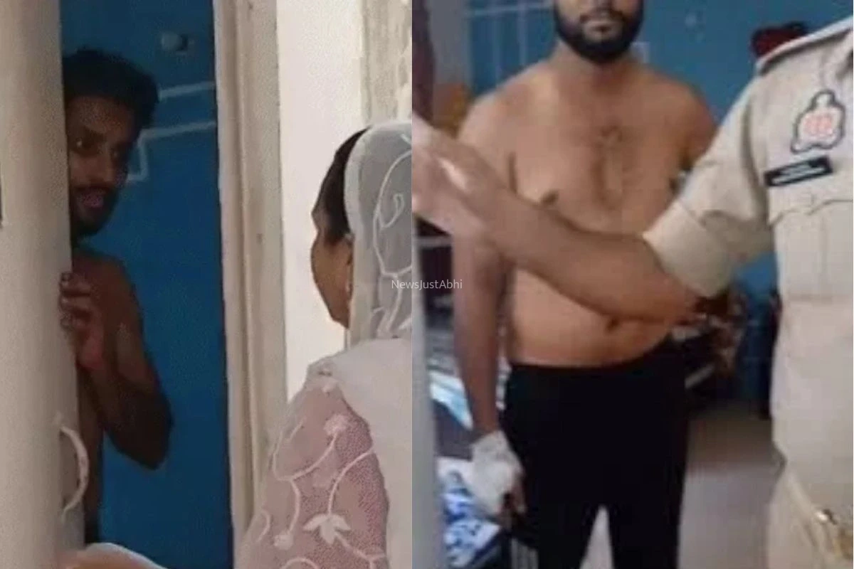 ​​​Viral Video: सचिव जी​​ को भारी पड़ी ‘बाहर वाली’ से आशिकी, घर वाली ने पुलिस के सामने ही धो डाला, देखें वीडियो​​​​