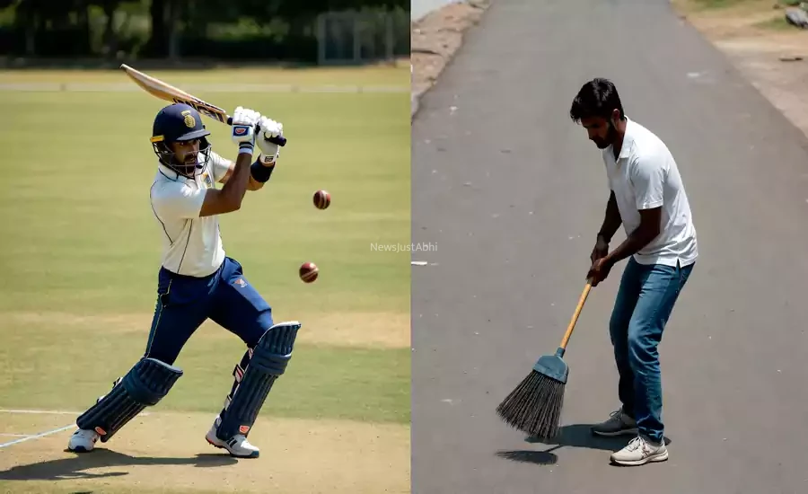 कभी दुनिया का सबसे बड़ा सितारा था ये क्रिकेटर अब सड़कों पर झाड़ू लगाकर कर रहा है गुजारा​​​