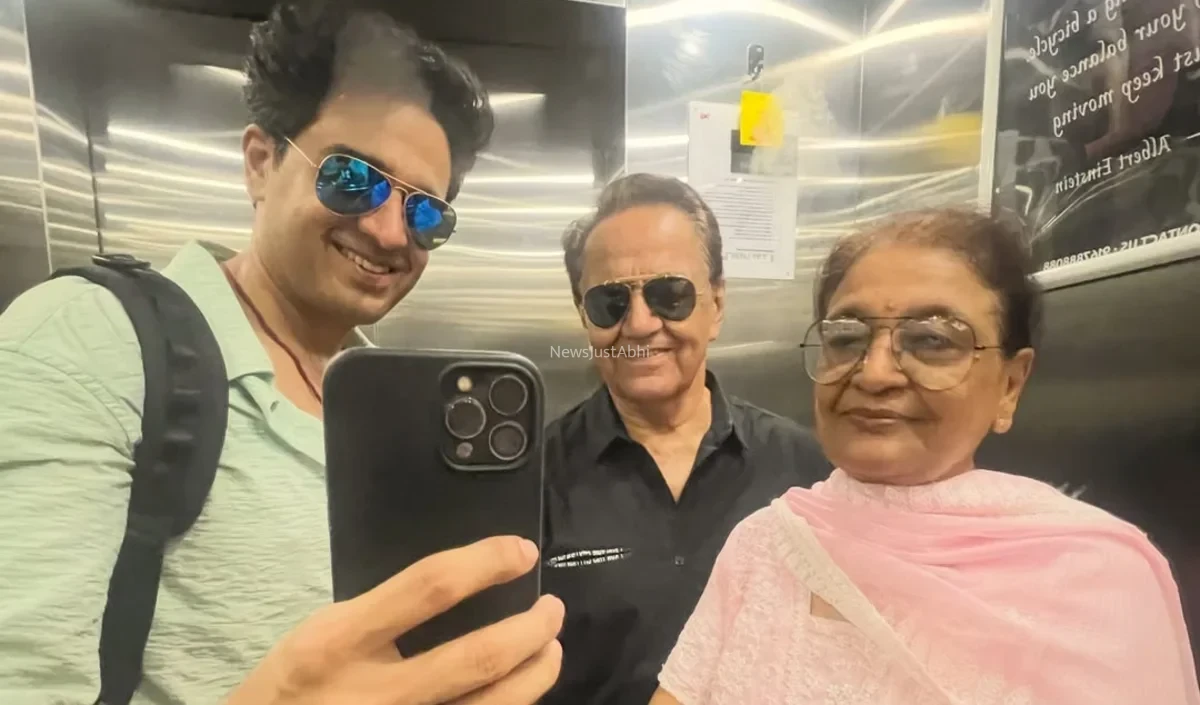 Gaurav Khanna माता-पिता के साथ मसूरी वेकेशन पर निकले, बारिश में फंसे तो ऐसे किया एन्जॉय​