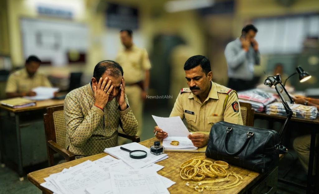 चलती बस से 7.5 करोड़ का सोना लूट ले गए बदमाश… ज्वेलर ने सुना दी रटी हुई कहानी, जब पुलिस ने कच्चा चिट्ठा खोला तो…!