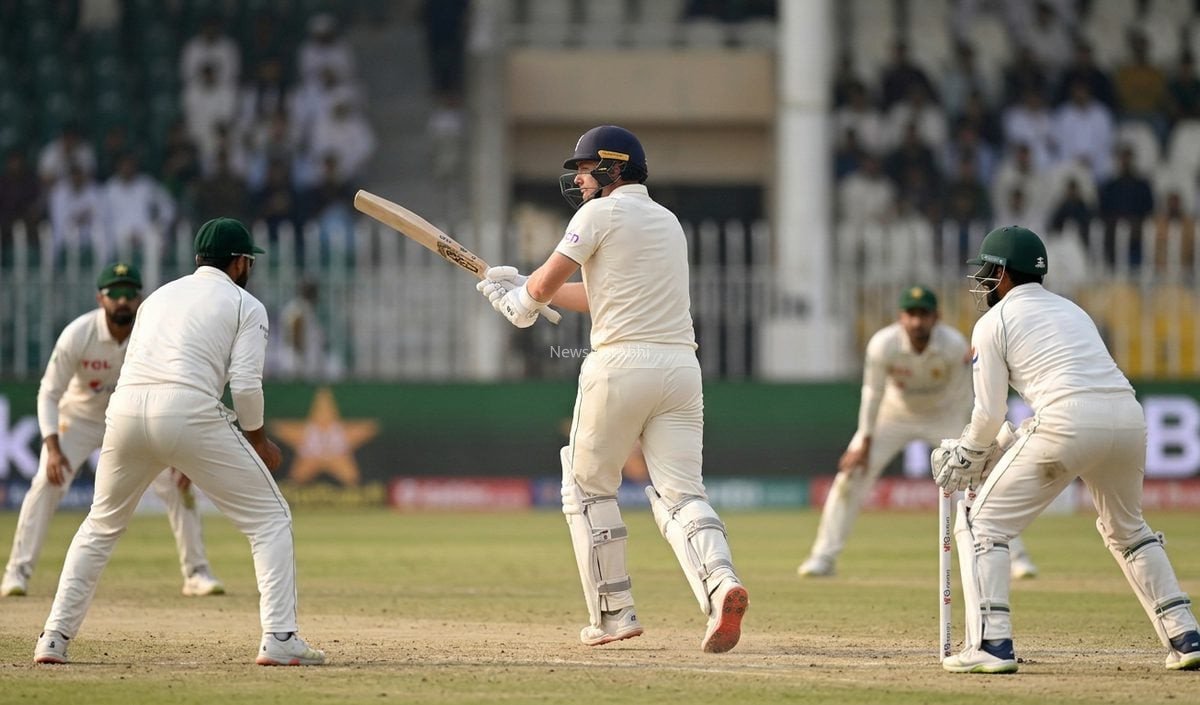 England vs Pakistan Test: Jordan Cox के अर्धशतक से संभली टीम, बनाए 180 रन