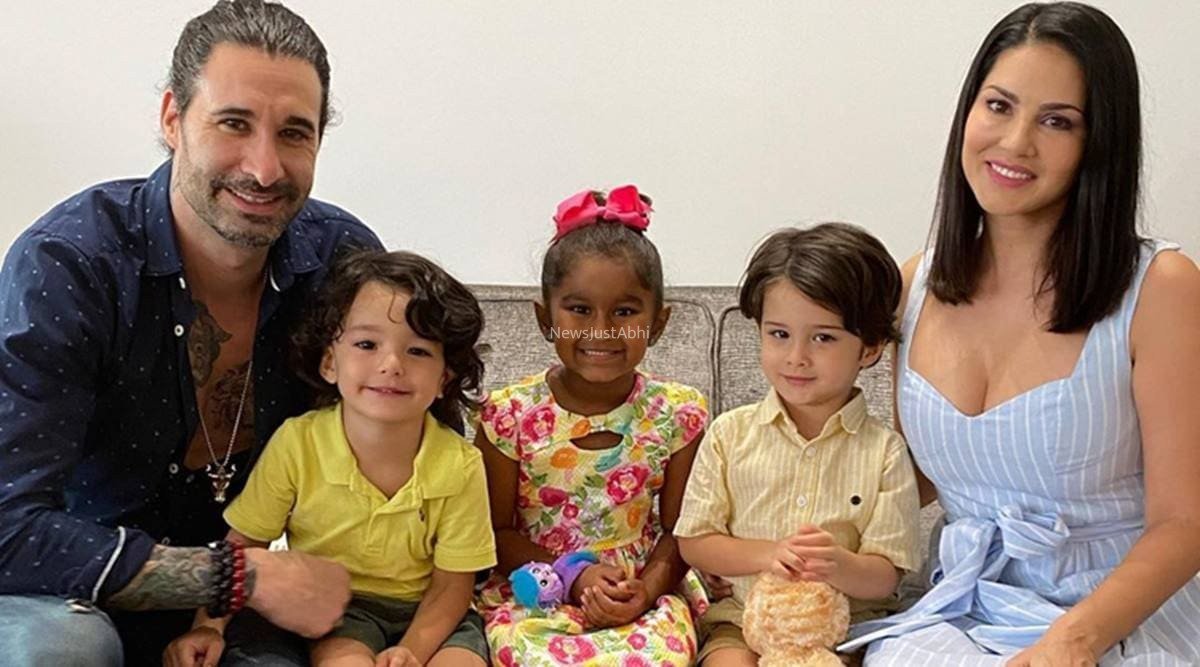 Sunny Leone Family