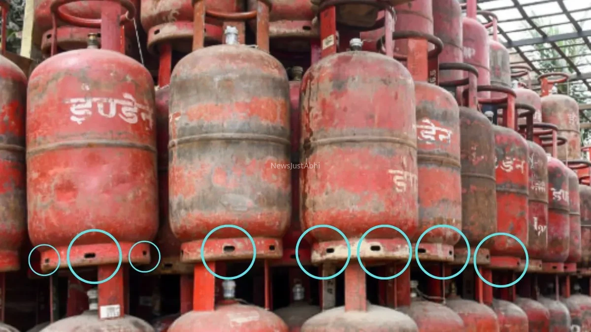 गैस सिलेंडर के नीचे क्यों होते हैं ऐसे छोटे छेद? कोई भी नहीं जानता होगा जवाब