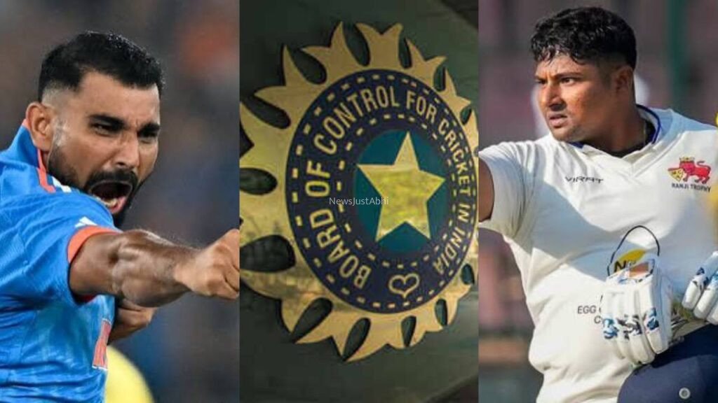 मोहम्मद शमी और सरफराज खान को एक बार फिर से BCCI ने किया हुए इग्नोर, नहीं मिली आगामी सीरीज में जगह