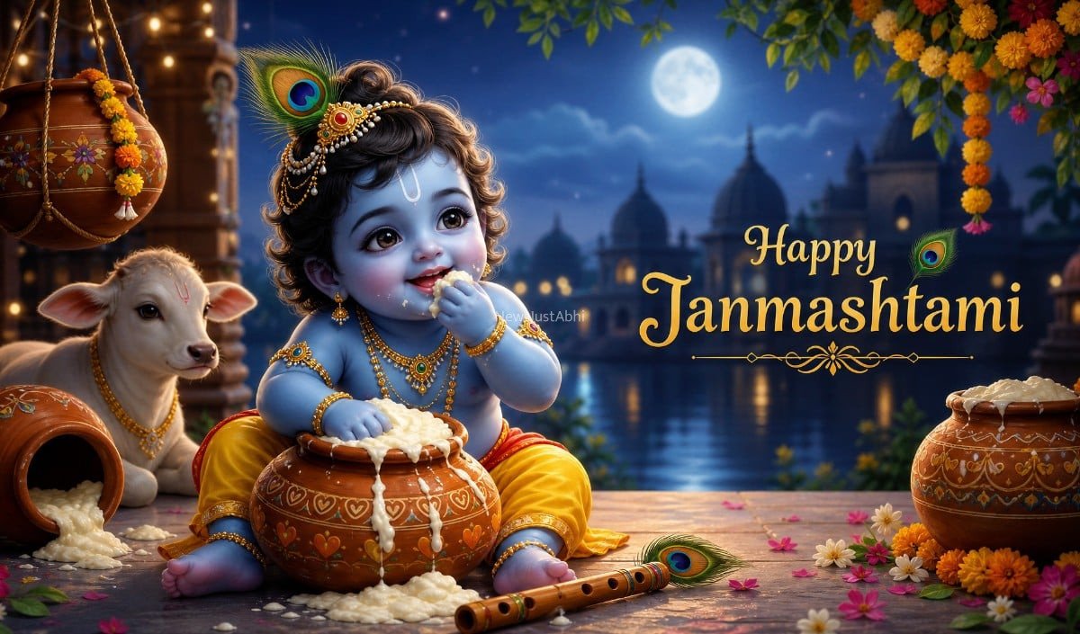 Krishna Janmashtami Moon Rise Time: दिल्ली, मुंबई से Mathura तक जानें चंद्रोदय का सही समय​