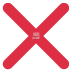 ❌